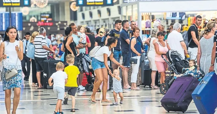 Turizmde rekora devam