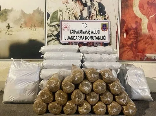 Kahramanmaraş’ta 470 kilogram kaçak tütün ele geçirildi