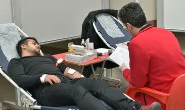 KMÜ’de öğrenciler kan bağışında bulundu