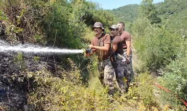 Yangına özel harekatlı müdahale