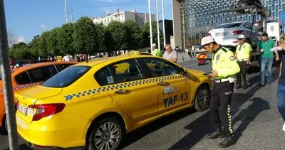 Denetimlerde ceza yağdı! Polisten pazarlık yapan taksiciye tepki: Haberlere çıkıyorsunuz, hala uslanmadınız
