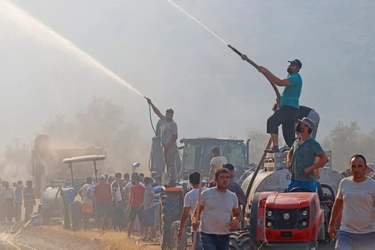 Türkiye yangına karşı tek yürek oldu: Birlikte çok güçlüyüz Türkiye’m
