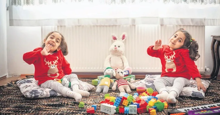 SMA’lı ikizlerin fedakâr halası