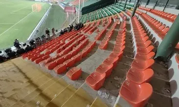 Antalyasporlu taraftarlar Alanyaspor stadına 1.5 milyon TL’lik zarar verdi