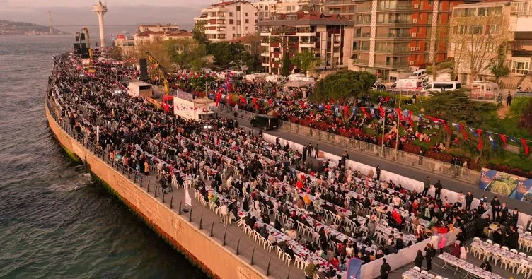 Kadir Gecesi 50 bin kişilik iftar, Başkan Erdoğan’ın katılımıyla gerçekleştirildi
