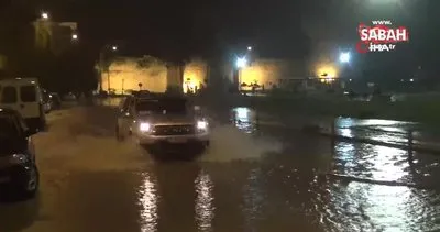 Sinop’ta sağanak yağış taşkınlıklara neden oldu | Video