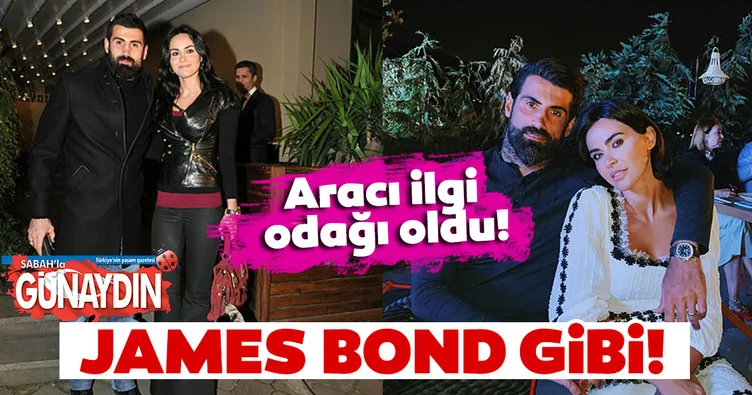 Volkan Demirel: Milli maçı izlemedim! Volkan Demirel James Bond filmlerini aratmayan aracıyla gezmelerde!