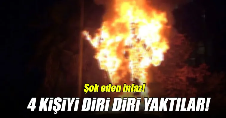 Guatemala’da hırsızları yaktılar