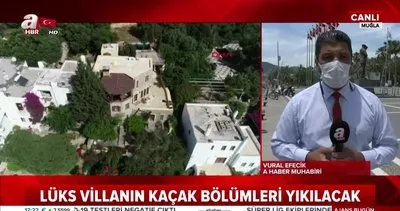 Firari Can Dündar’ın kaçak villası yıkılacak | Video