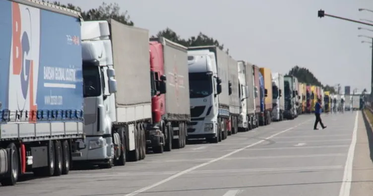 Kapıkule’de 9 kilometrelik kuyruk