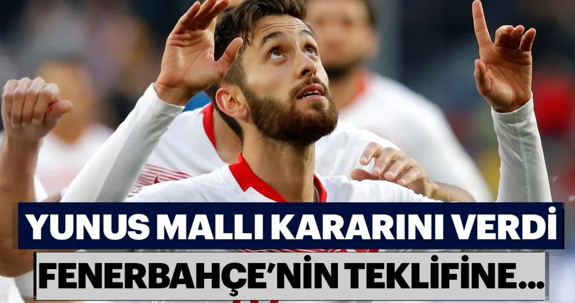 Iste Yunus Malli Nin Fenerbahce Karari Spor Haberleri