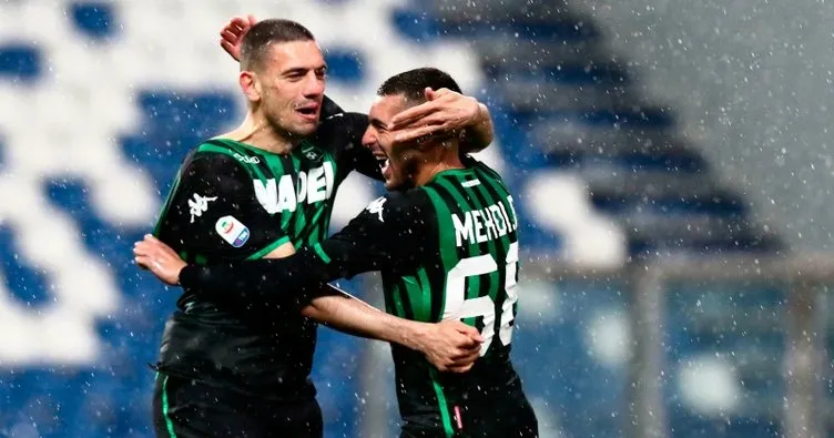 Merih Demiral iki golle yıldızlaştı, Sassuolo’nun hasreti son buldu