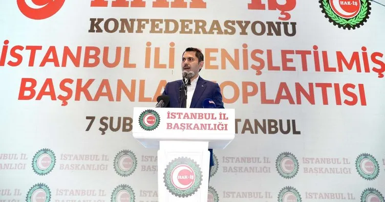 İBB Başkan Adayı Murat Kurum: İstanbul, Türkiye ekonomisinin lokomotifidir