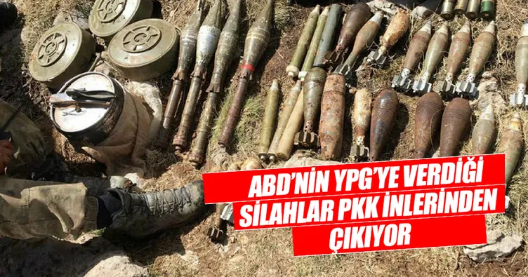 ABD’nin silahları PKK ininden çıktı