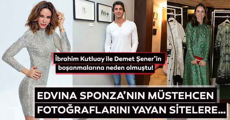 Edvina Sponza’nın müstehcen fotoğraflarını yayan sitelere…