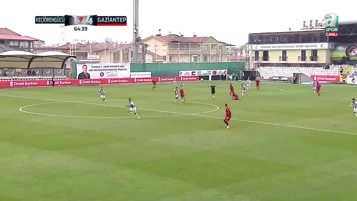 GOL | Emre Gökdemir İnşaat Ankara Keçiörengücü 1-4 Gaziantep FK videosunu izle | Son Dakika Haberleri