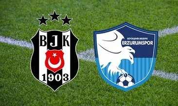 Beşiktaş Erzurumspor CANLI İZLE! Ziraat Türkiye Kupası Beşiktaş BB Erzurumspor maçı A SPOR canlı yayın linki BURADA!