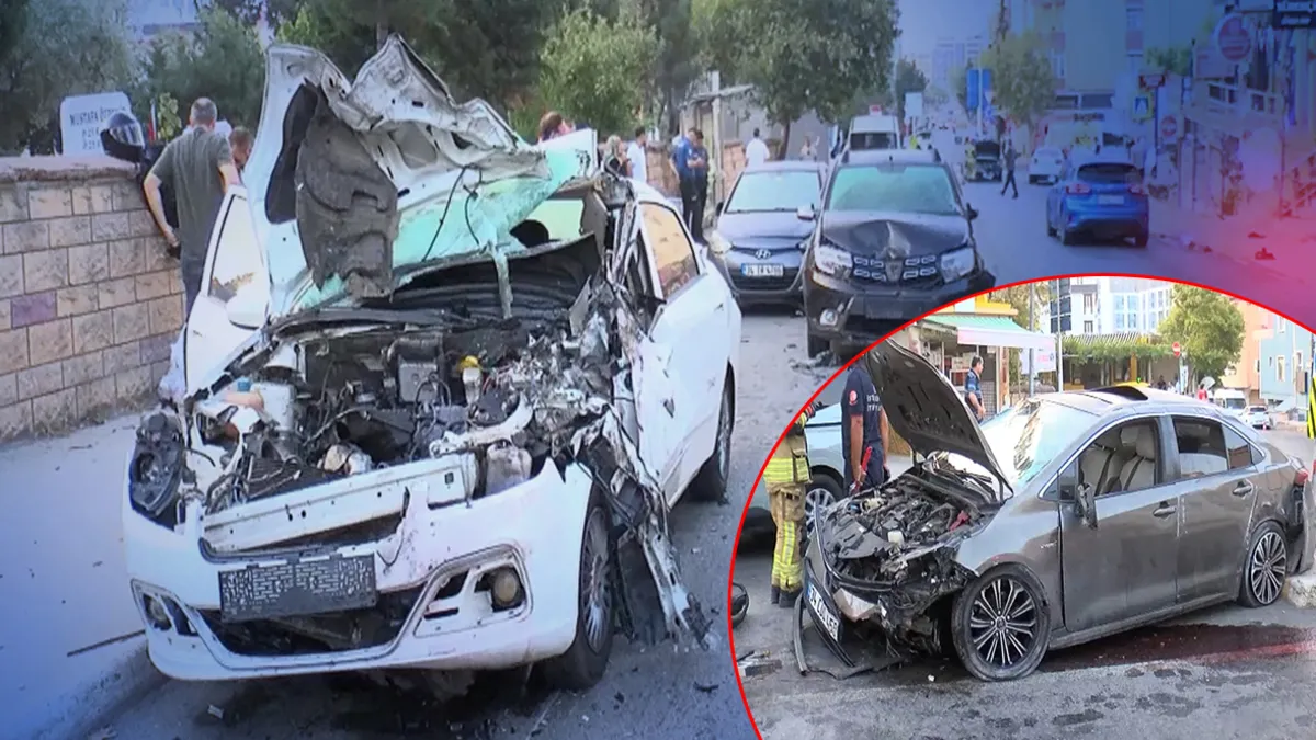Kartal’da feci kaza! Kontrolden çıkan otomobil araçlara çarpıp takla attı: Kaza anı kamerada Kartal’da feci kaza! Kontrolden çıkan otomobil araçlara çarpıp takla attı: Kaza anı kamerada