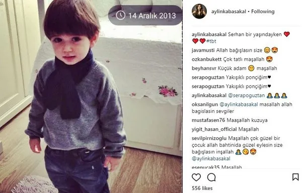 Ünlü isimlerin Instagram paylaşımları (30.12.2017)