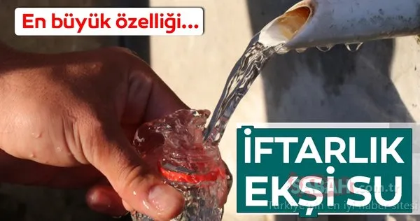 Ramazanda ekşi suya yoğun ilgi