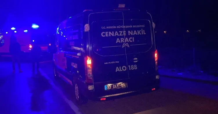 Erdemli’de trafik kazası: 1 ölü, 1 yaralı