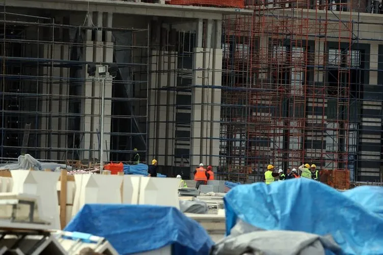 Başbakanlık binası inşaatı devam ediyor