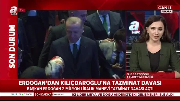 Başkan Erdoğan’dan Kılıçdaroğlu’na 2 milyon TL’lik tazminat davası | Video