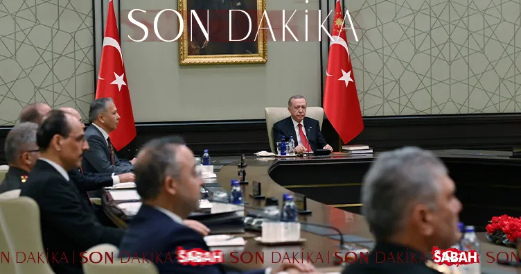 SON DAKİKA | Yılın son MGK’sı sona erdi!