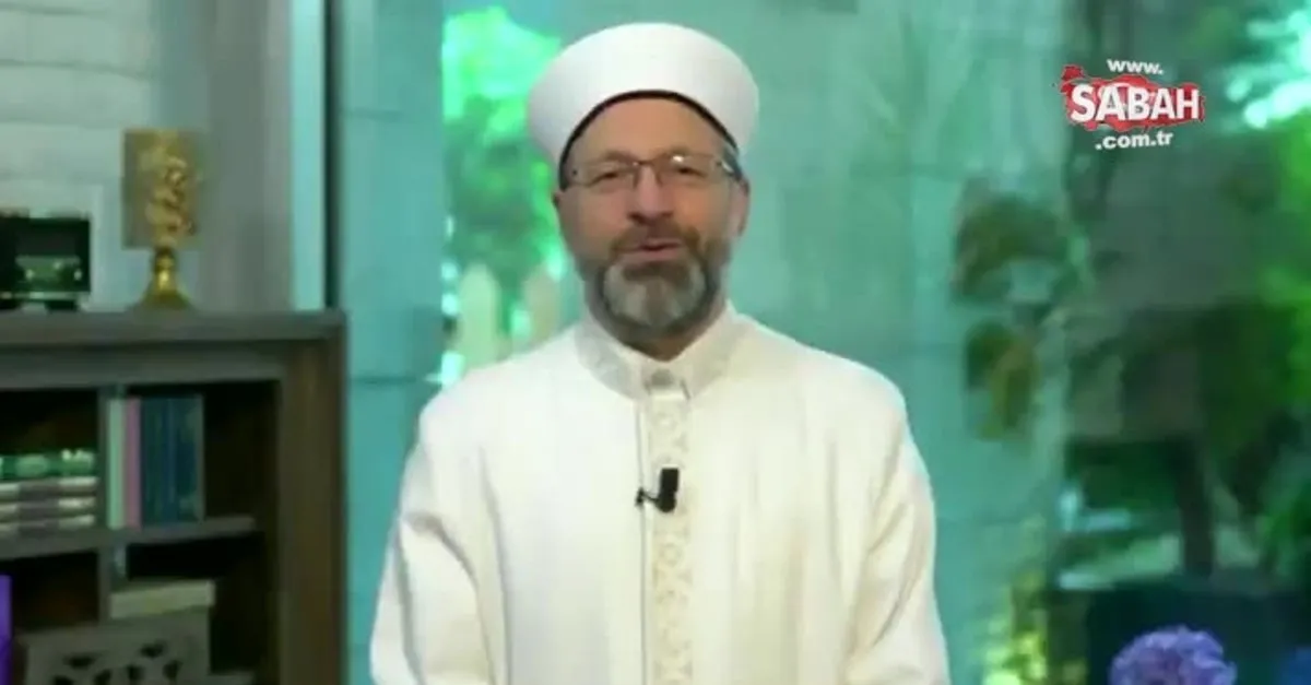diyanet isleri baskani erbas acikladi bayram namazi evde kilinir mi bayram sabahi hangi namazi kilacagiz video videosunu izle son dakika haberleri
