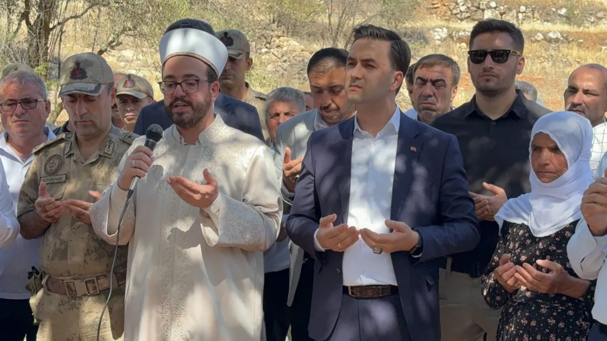 Midyat’ta 38 yıl önceki PKK saldırısında şehit olan 9 kişi dualarla anıldı
