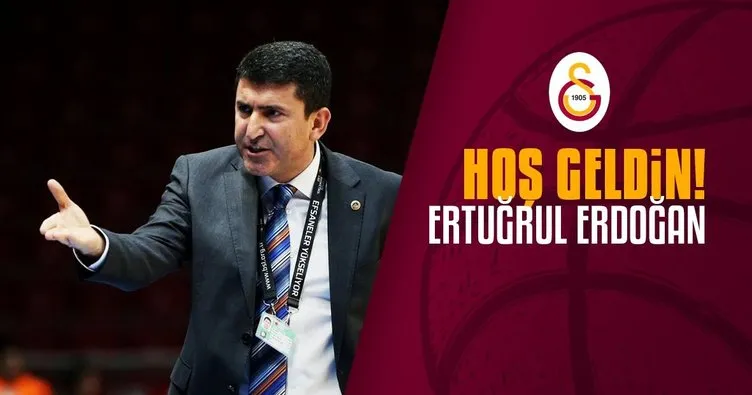 Galatasaray’ın yeni başantrenörü Ertuğrul Erdoğan