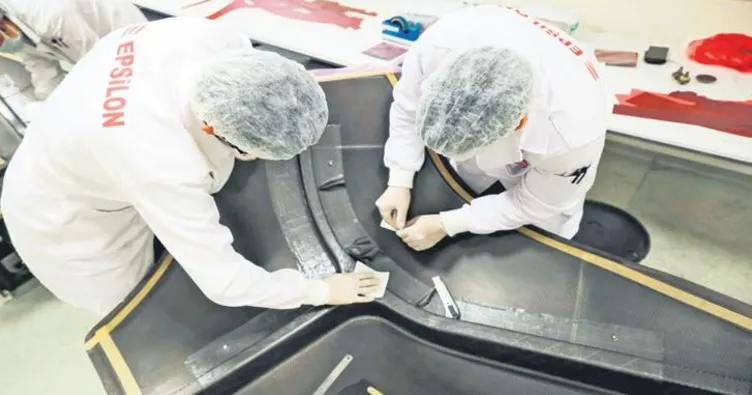 Kaan’ın malzemesi de yerlileşiyor