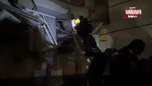 Deprem Adana'da da yıkıma neden oldu | Video