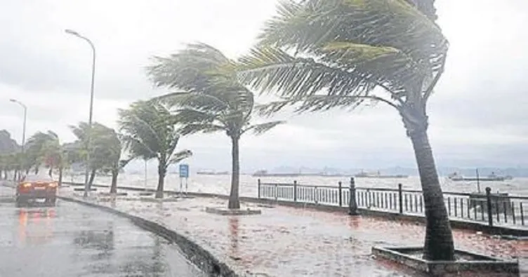Antalya’da fırtına ve hortum uyarısı