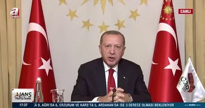 Başkan Erdoğan G-20 Liderler zirvesine video konferans ile katıldı | Video