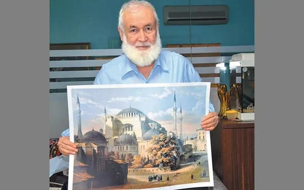 Ayasofya için 54 yıl mücadele etti ve kazandı
