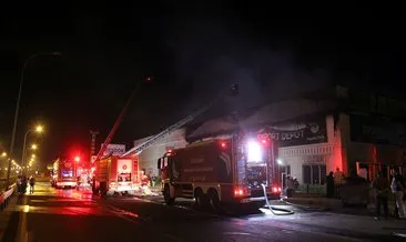Kayseri OSB’de iki iş yeri yangında zarar gördü