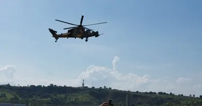 Brezilya’da Atak helikopteriyle gösteri uçuşu yapıldı