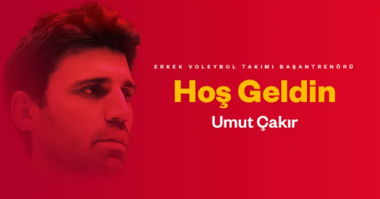 Galatasaray Erkek Voleybol Takımı’nın yeni başantrenörü Umut Çakır oldu