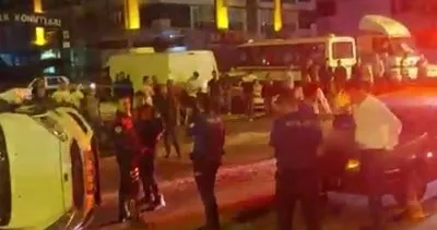 Kırıkkale’de kaza: 1’i polis, 5 kişi yaralandı