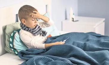 Hasta çocuğunuzu okula göndermeyin!