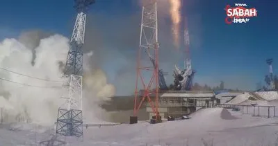 Rusya, üzerinde Z harfi yazan Soyuz roketini uzaya gönderdi | Video