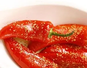 Sarımsaklı ve Sirkeli Biber