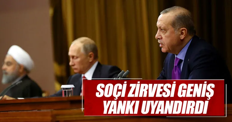 Soçi zirvesi geniş yankı uyandırdı