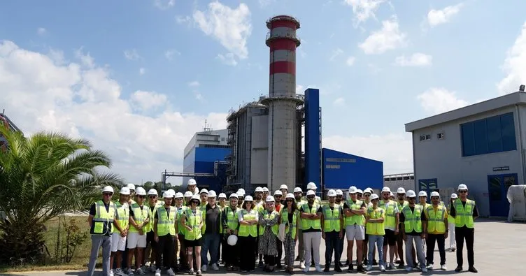 48 genç mühendis adayı, enerji ve elektrik üretimini yerinde inceledi
