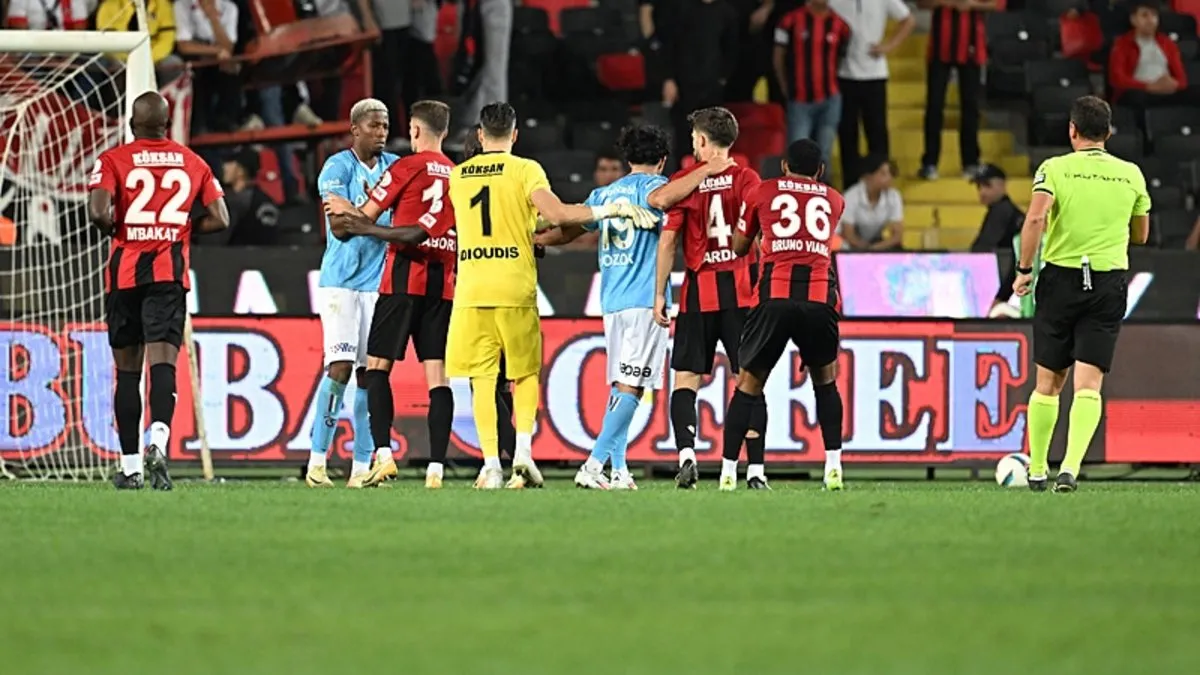 Gaziantep FK'nin Süper Lig'deki galibiyet hasreti 4 maça çıktı