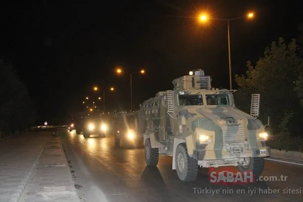 Suriye sınırına askeri sevkiyat sürüyor!