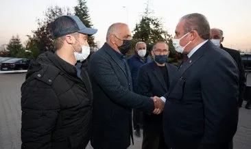 TBMM Başkanı Mustafa Şentop’tan Başak Cengiz’in ailesine taziye ziyareti
