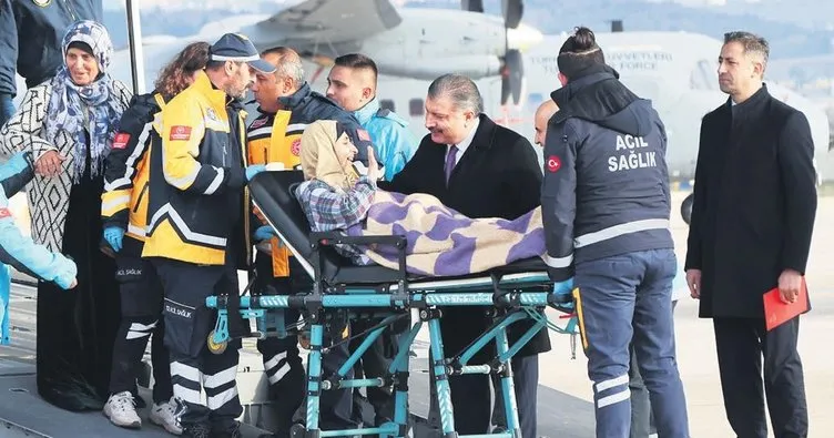 ‘Koca Yusuf’ Gazzeli hastaları Türkiye’ye getirdi