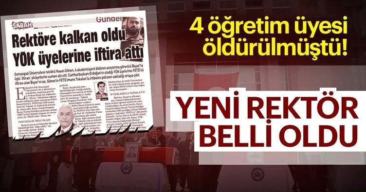 Son Dakika: Eskişehir Osmangazi Üniversitesi’ne atanan rektör belli oldu
